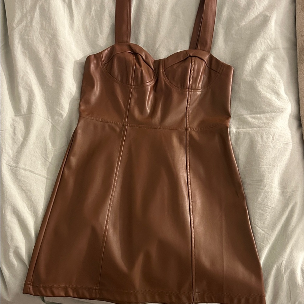 a new day Brown Mini Dress
